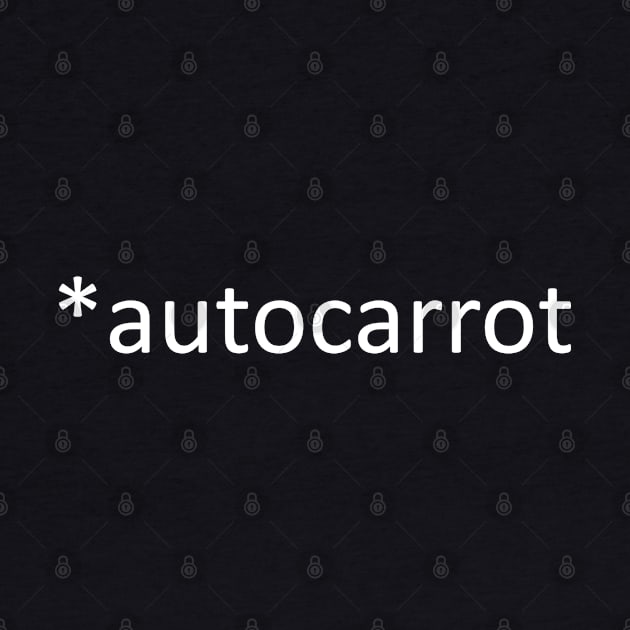 *autocarrot by shallotman